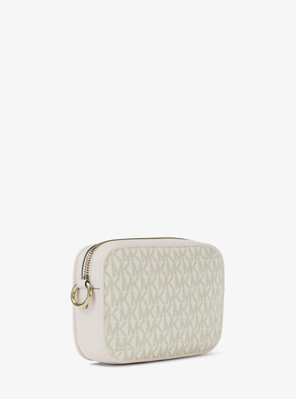 Michael Kors Outlet Jet Set Small Signature Logo Camera Crossbody Bag - Preorder