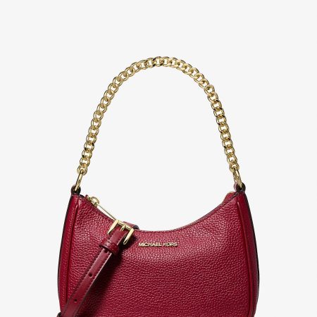 Michael Kors Outlet Jet Set Travel Pebbled Leather Convertible Crossbody Bag - Preorder