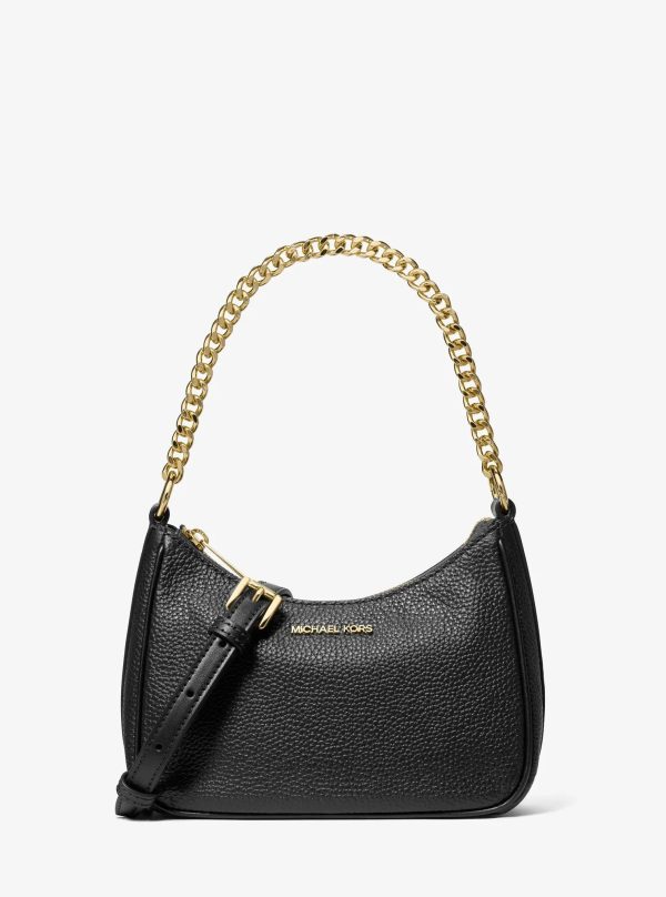 Michael Kors Outlet Jet Set Travel Pebbled Leather Convertible Crossbody Bag - Preorder