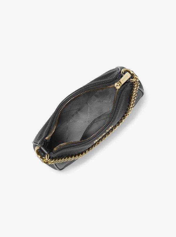 Michael Kors Outlet Jet Set Travel Pebbled Leather Convertible Crossbody Bag - Preorder