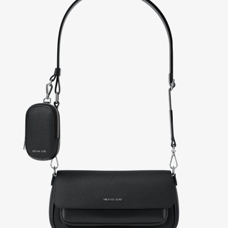 Michael Kors Outlet Jet Set Travel Small Pebbled Leather Crossbody Bag With Pouch - Preorder