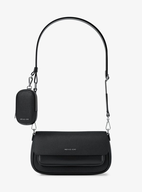 Michael Kors Outlet Jet Set Travel Small Pebbled Leather Crossbody Bag With Pouch - Preorder