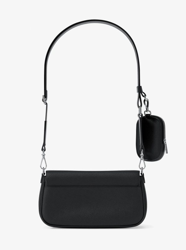 Michael Kors Outlet Jet Set Travel Small Pebbled Leather Crossbody Bag With Pouch - Preorder