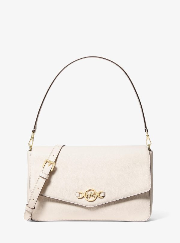 Michael Kors Outlet Kacey Large Pebbled Leather Convertible Shoulder Bag - Preorder
