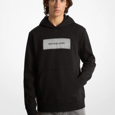 Michael Kors Outlet Logo Cotton Blend Hoodie - Preorder