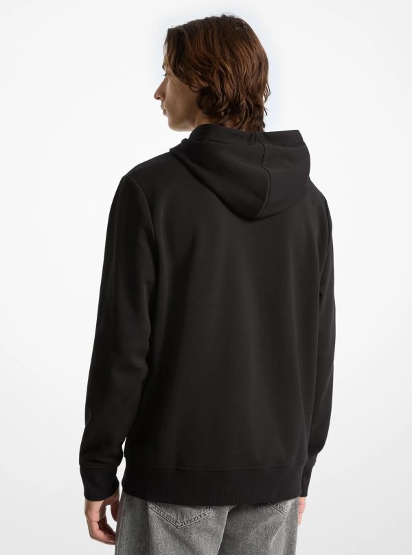 Michael Kors Outlet Logo Cotton Blend Hoodie - Preorder