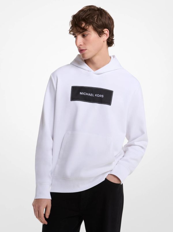 Michael Kors Outlet Logo Cotton Blend Hoodie - Preorder