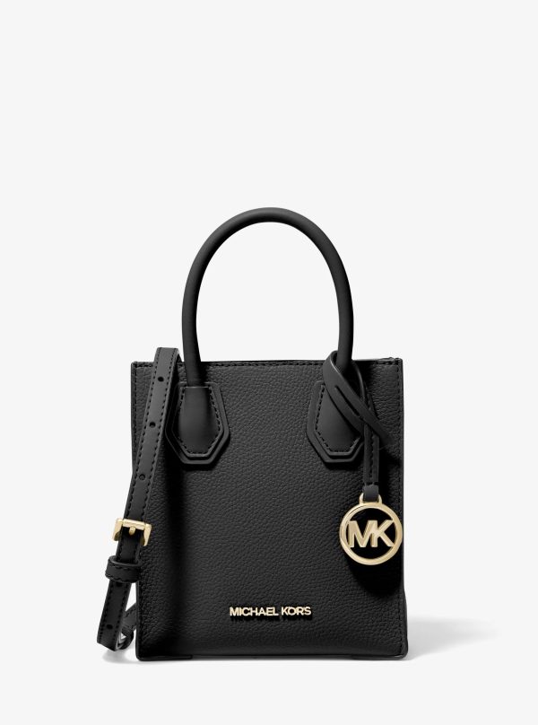 Michael Kors Outlet Mercer Extra-Small Pebbled Leather Crossbody Bag - Preorder