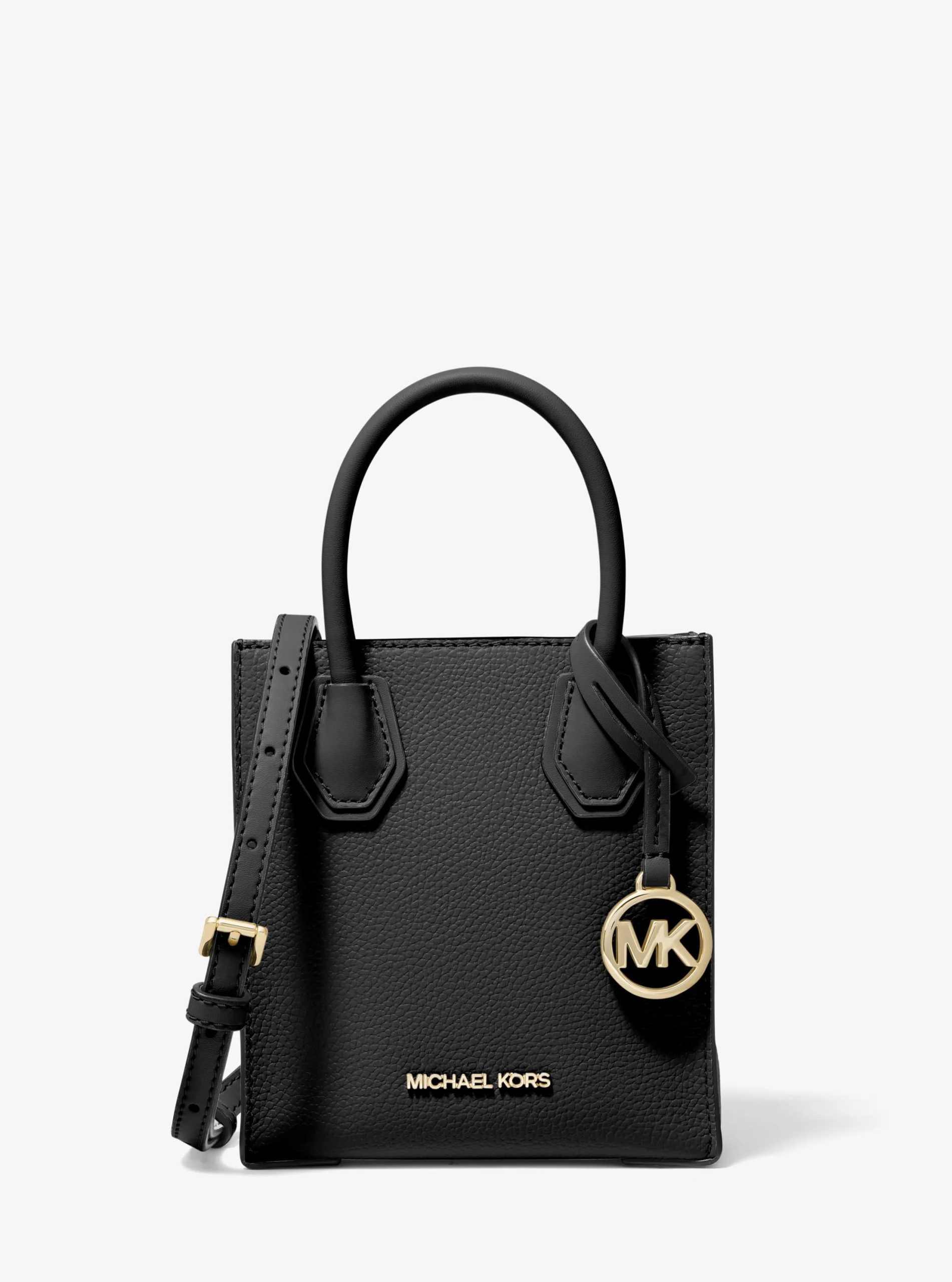 Michael Kors Outlet Mercer Extra-Small Pebbled Leather Crossbody Bag - Preorder - Image 3