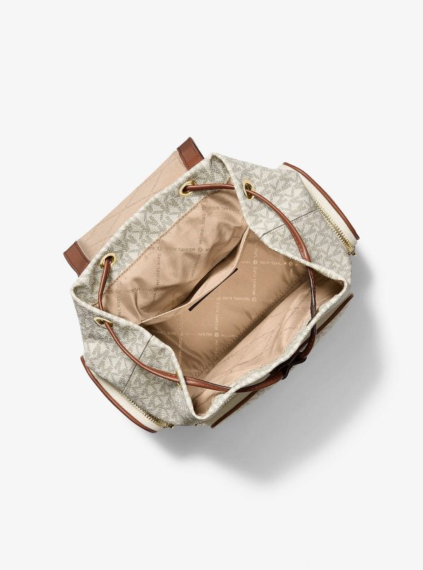 Michael Kors Outlet Merritt Small Signature Logo Cargo Backpack - Preorder
