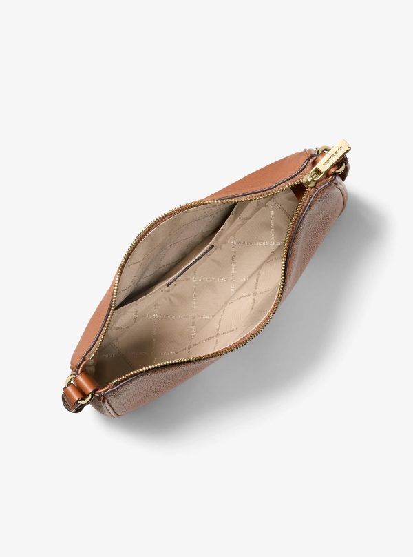 Michael Kors Outlet Nayla Medium Pebbled Leather Messenger Bag - Preorder