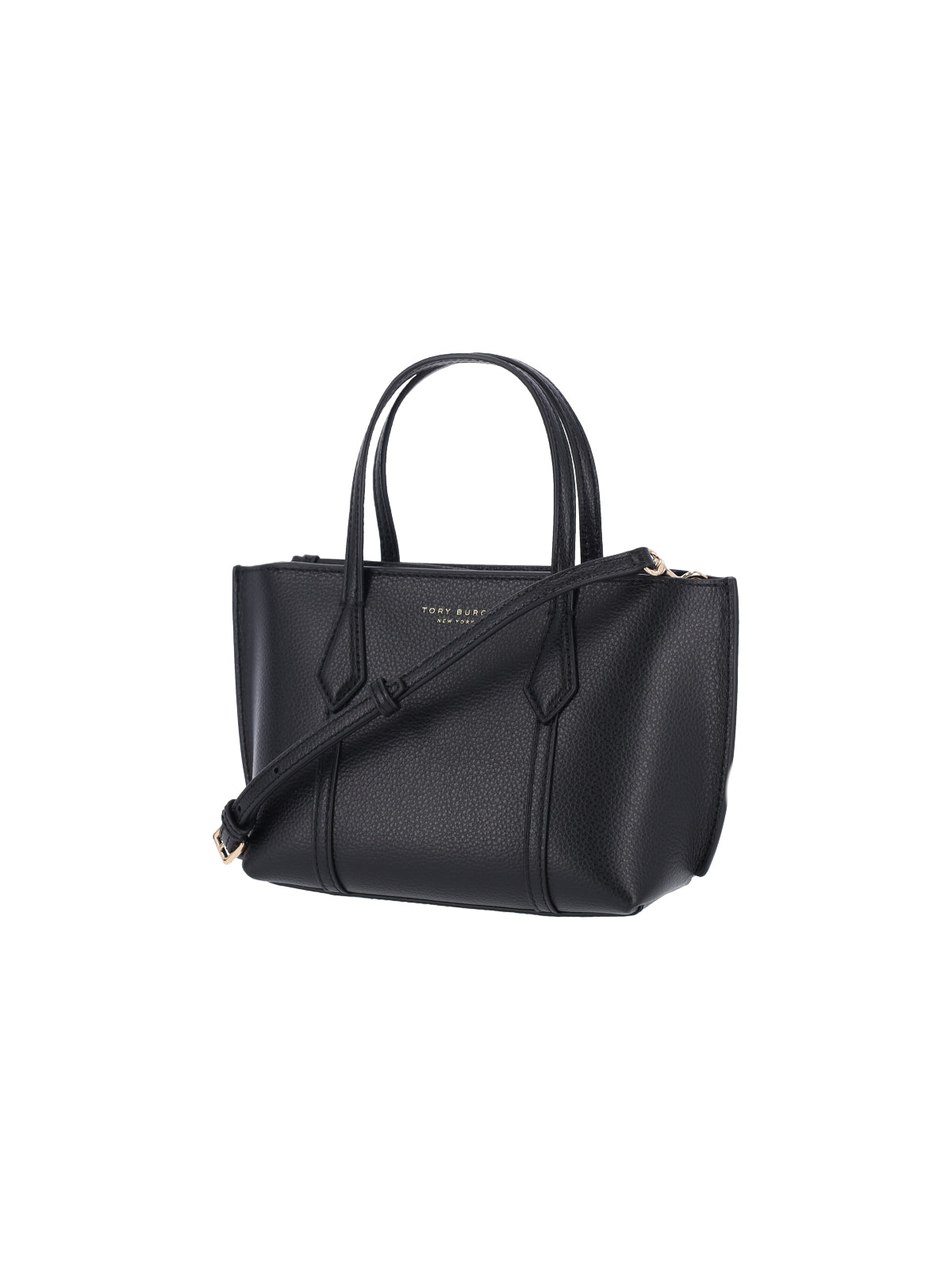 TORY BURCH Structured Black Handbag with Detachable Shoulder Strap - Preorder - Image 2