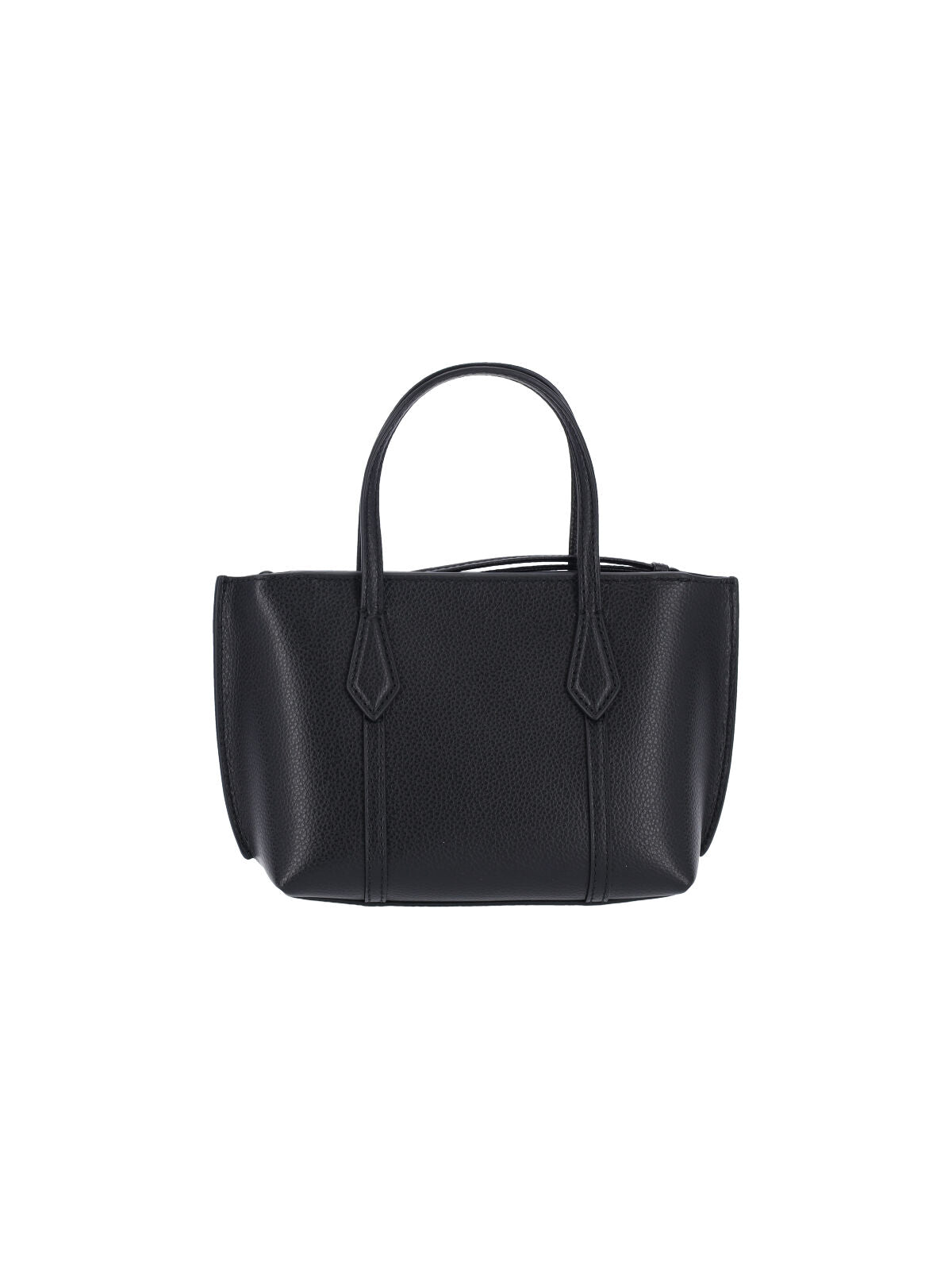 TORY BURCH Structured Black Handbag with Detachable Shoulder Strap - Preorder - Image 3