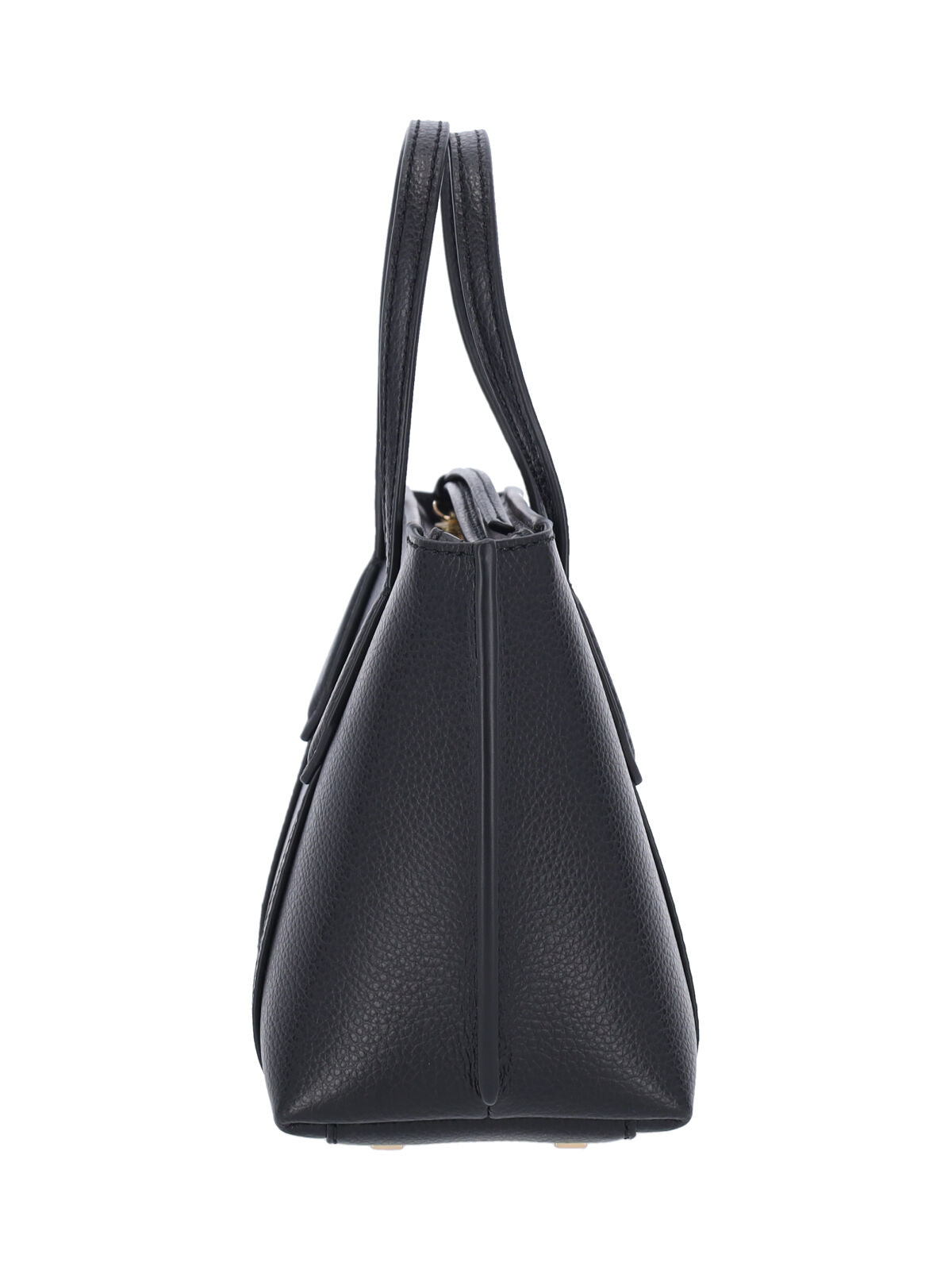 TORY BURCH Structured Black Handbag with Detachable Shoulder Strap - Preorder - Image 5