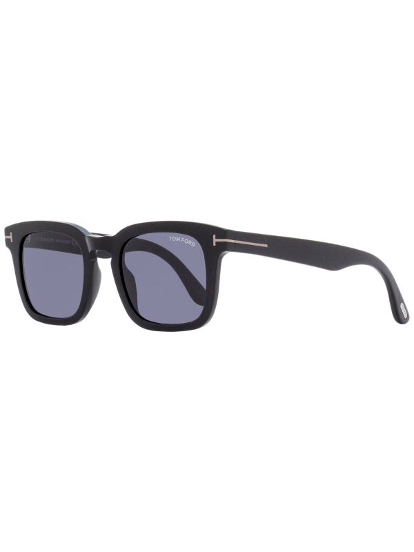 Tom Ford Men's Square Sunglasses TF751N Dax 01A Black  50mm - Preorder
