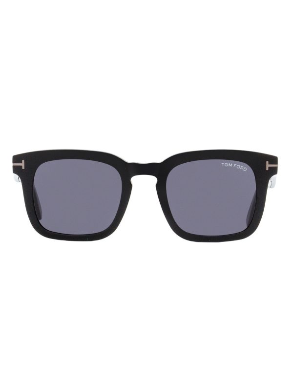 Tom Ford Men's Square Sunglasses TF751N Dax 01A Black  50mm - Preorder