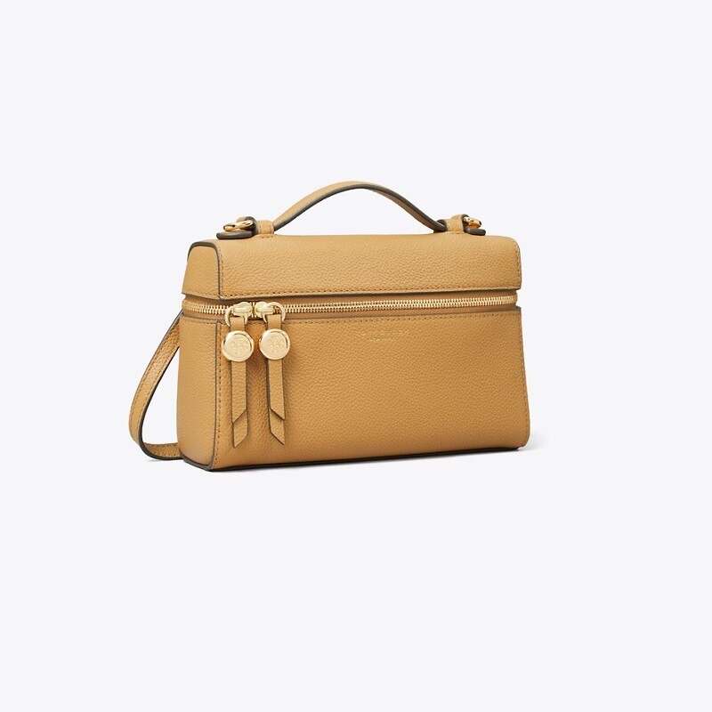 Tory Burch Large Charlie Shoulder Bag smooth leather current collection
