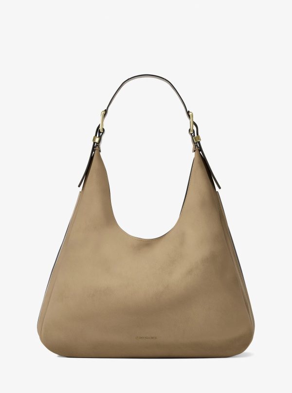Michael Kors Nolita Large Nubuck Hobo Shoulder Bag - Preorder