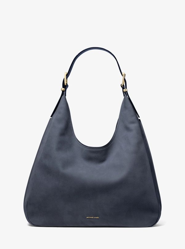 Michael Kors Nolita Large Nubuck Hobo Shoulder Bag - Preorder