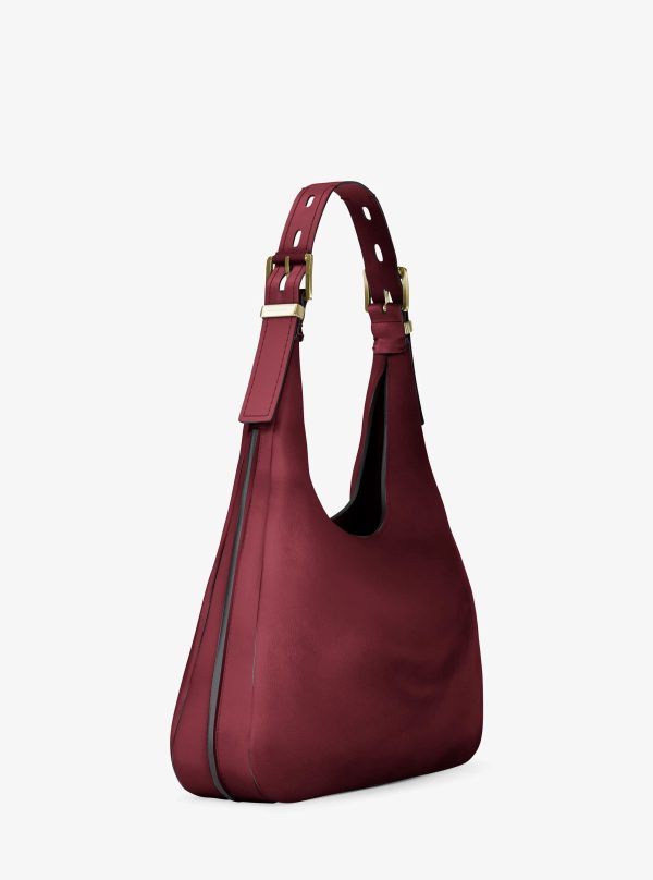 Michael Kors Nolita Large Nubuck Hobo Shoulder Bag - Preorder