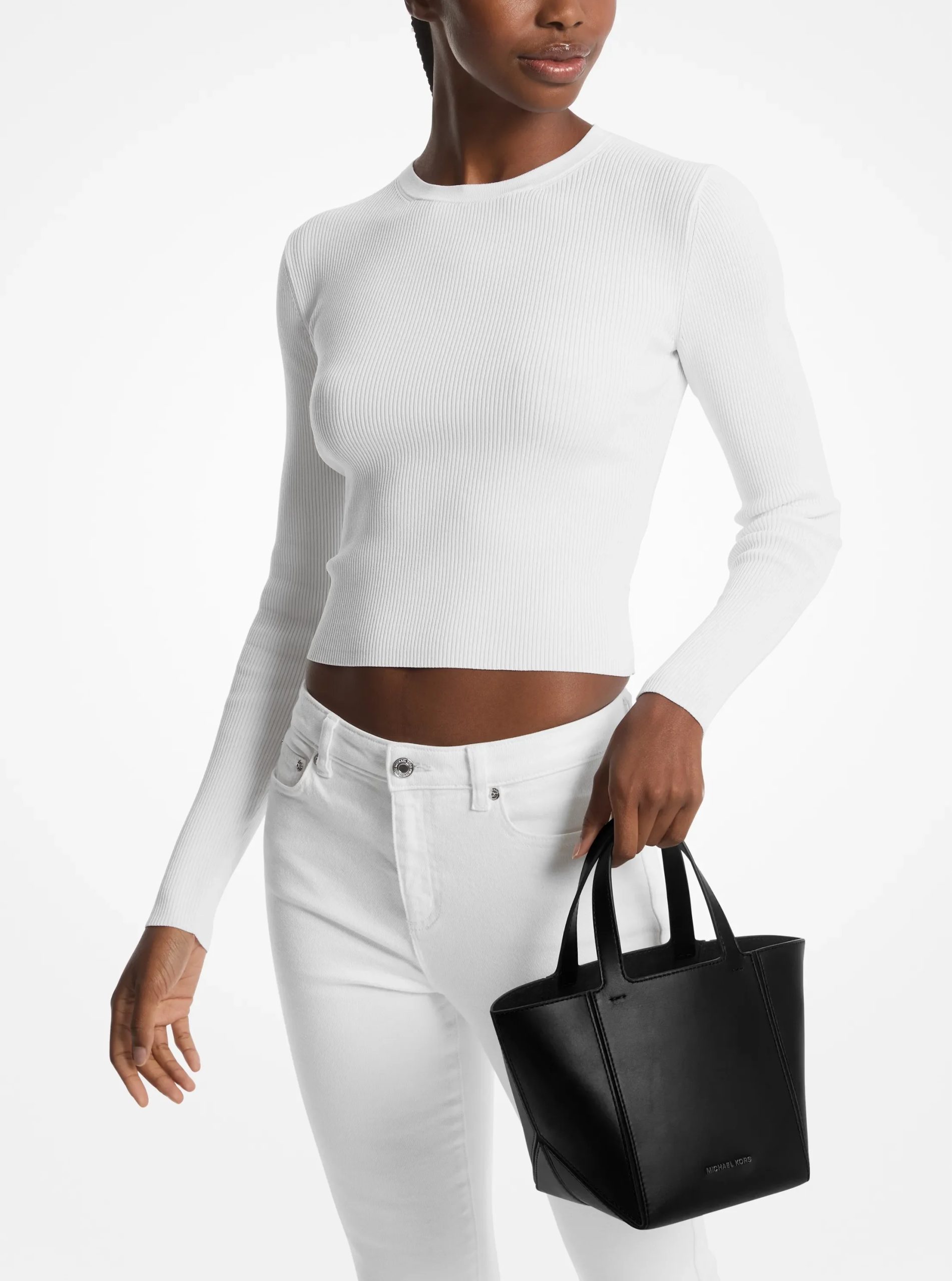 Michael Kors Jordi Small Leather Tote Bag - Preorder - Image 4