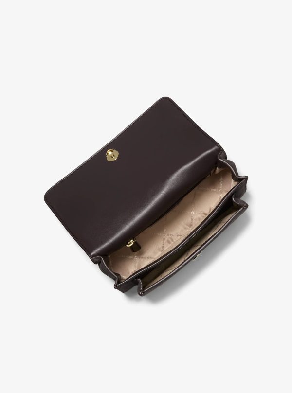 Michael Kors Claire Large Suede Shoulder Bag - Preorder