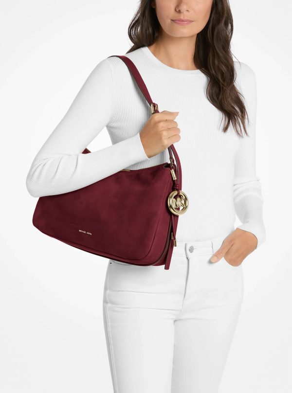 Michael Kors Nolita Medium Nubuck Shoulder Bag - Preorder