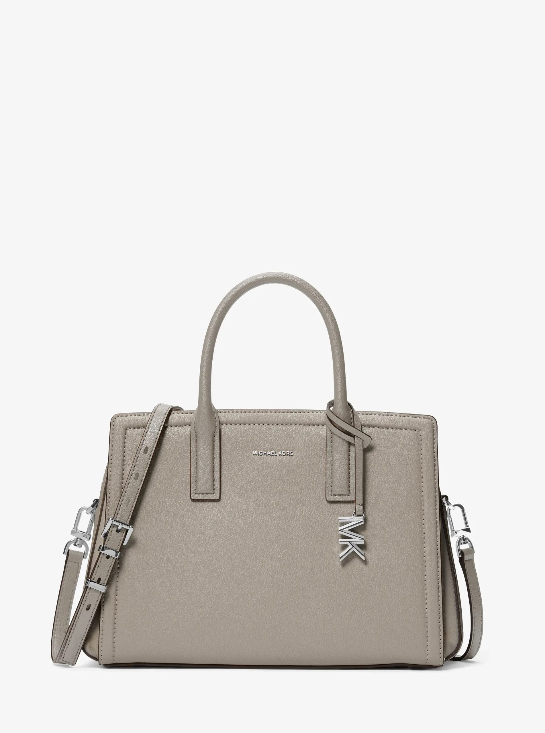 Michael Kors Laila Medium Color-Block Leather Satchel - Preorder