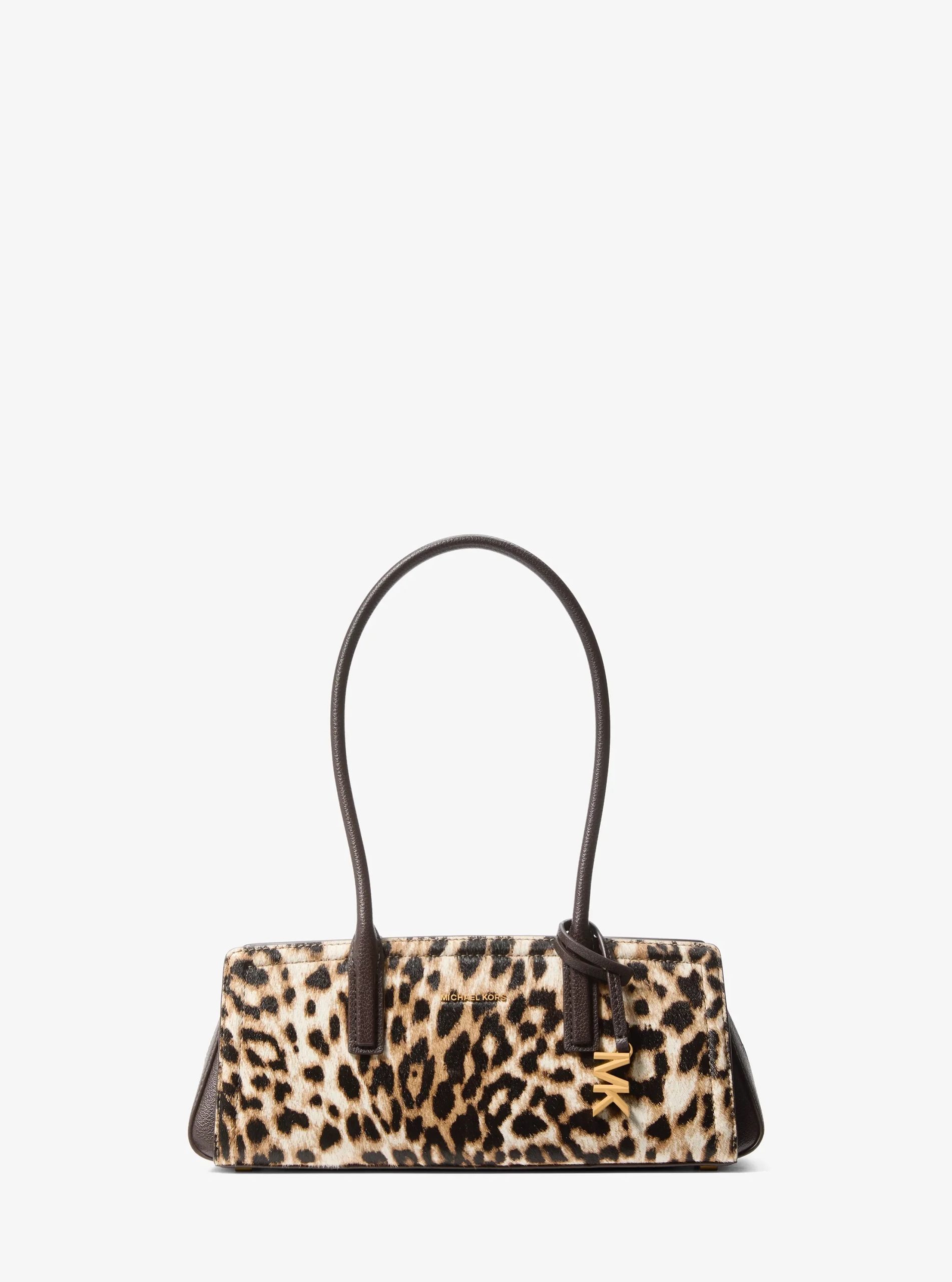 Michael Kors Laila Small Leopard Print Calf Hair Shoulder Bag - Preorder