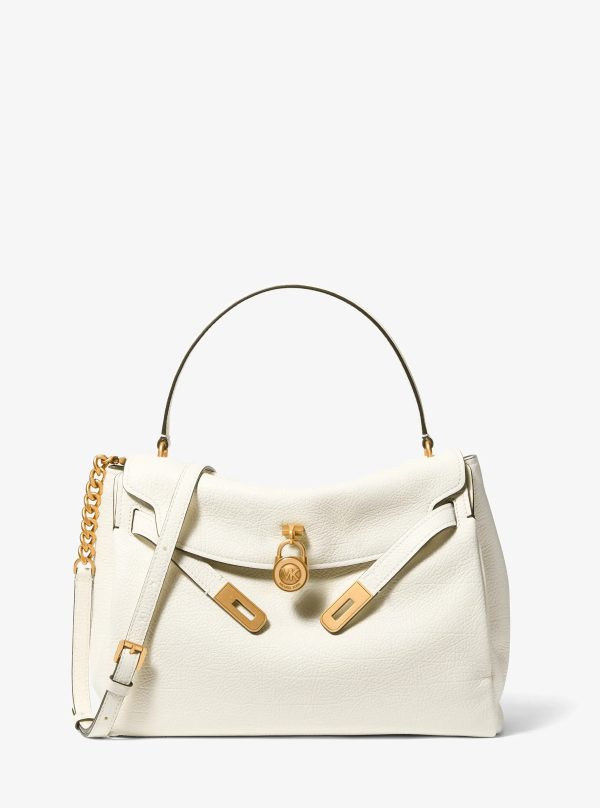 Michael Kors Hamilton Large Textured Leather Soft Satchel - Preorder
