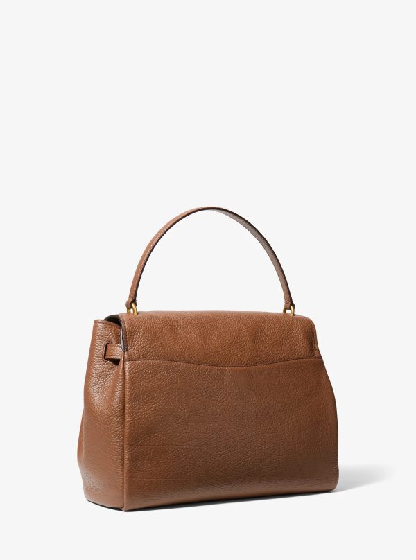 Michael Kors Hamilton Large Textured Leather Soft Satchel - Preorder