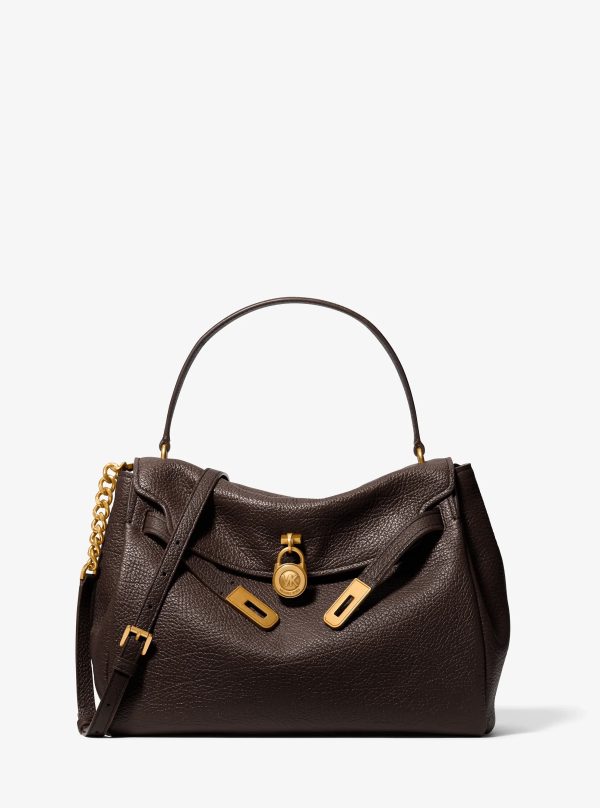 Michael Kors Hamilton Large Textured Leather Soft Satchel - Preorder