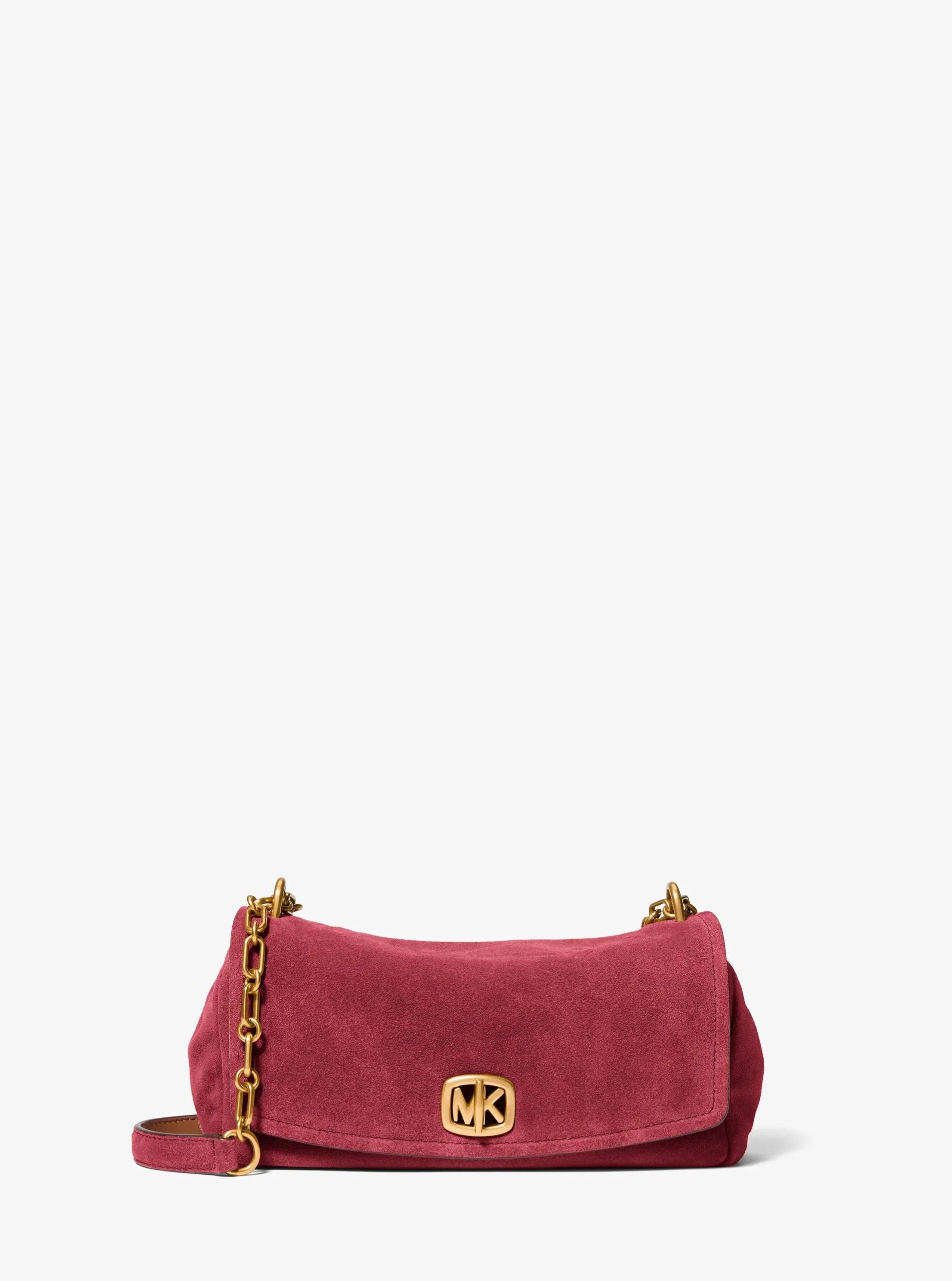 Michael Kors Bryant Small Suede Convertible Shoulder Bag - Preorder - Image 16