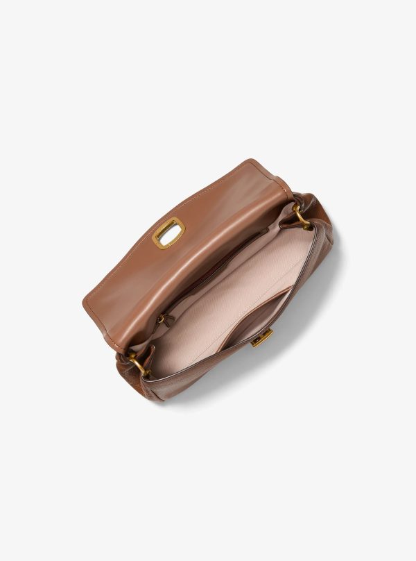 Michael Kors Bryant Large Textured Leather Convertible Shoulder Bag - Preorder