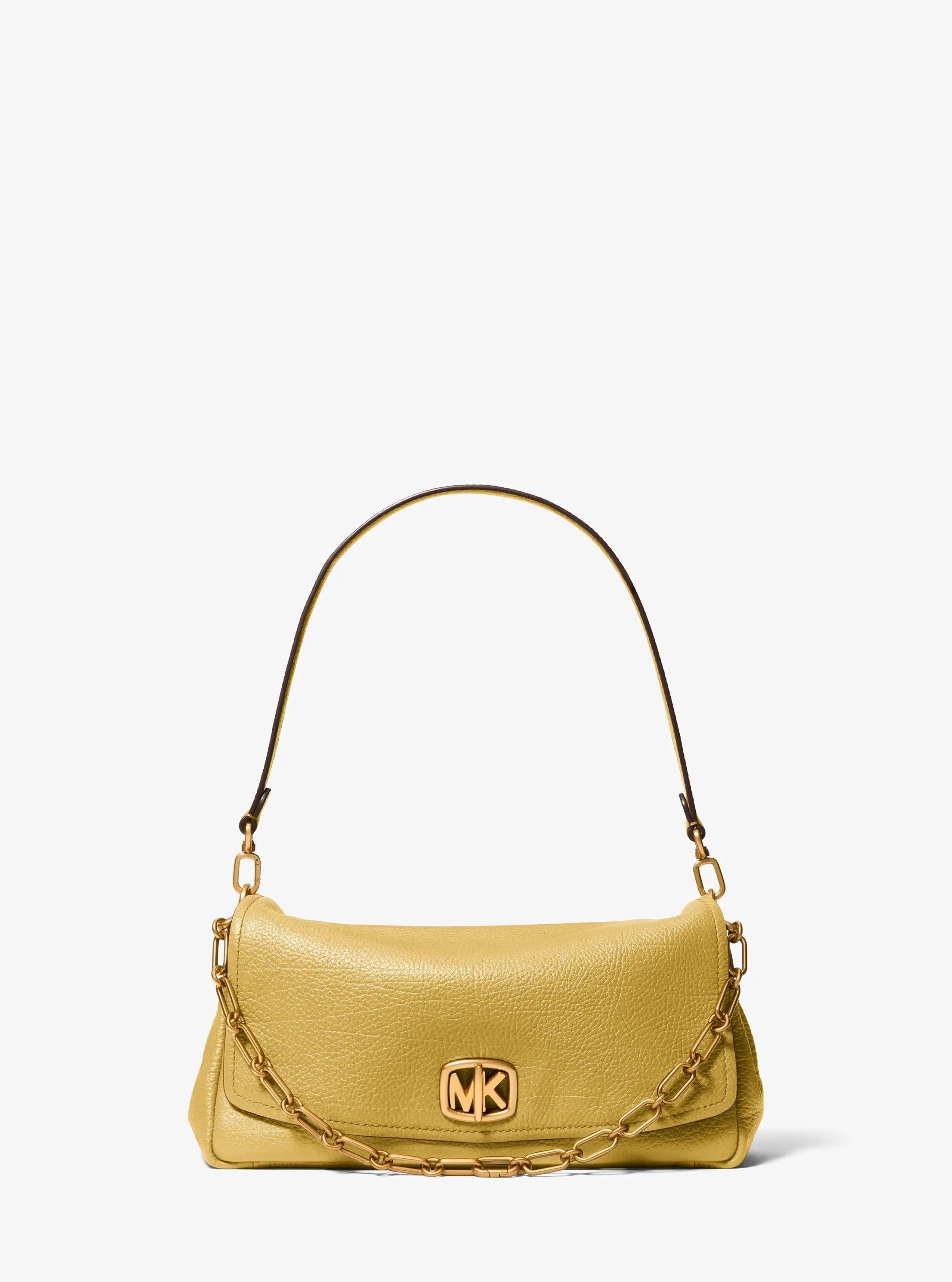 Michael Kors Bryant Large Textured Leather Convertible Shoulder Bag - Preorder