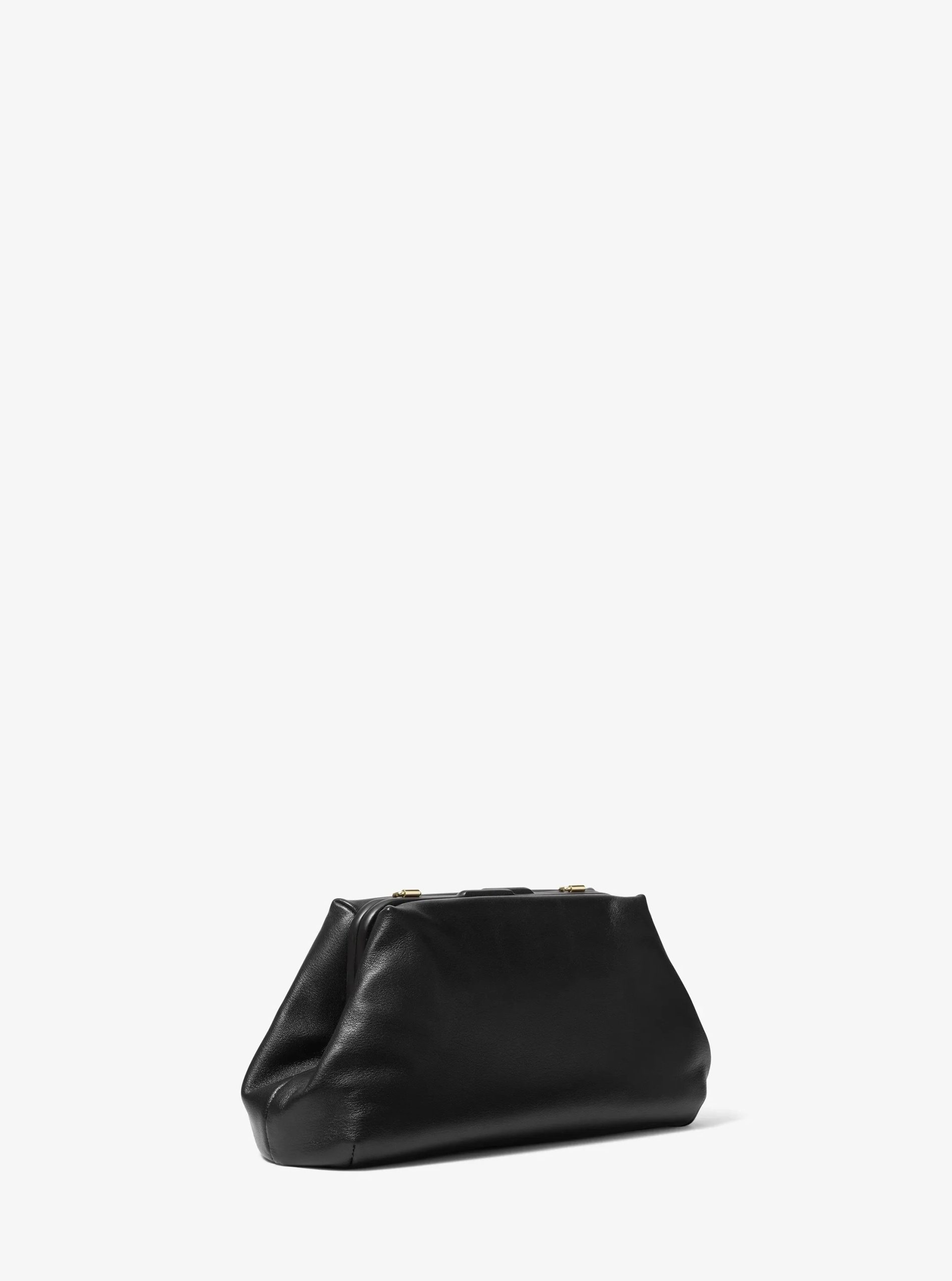 Michael Kors Goldie Small Leather Convertible Clutch - Preorder