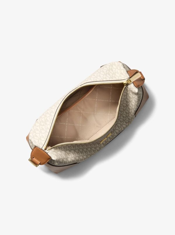 Michael Kors Teddi Medium Signature Logo Slouchy Shoulder Bag - Preorder