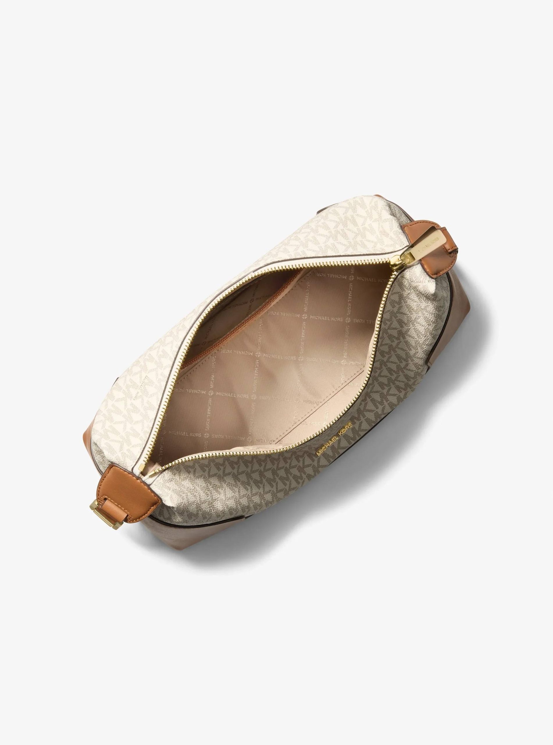 Michael Kors Teddi Medium Signature Logo Slouchy Shoulder Bag - Preorder