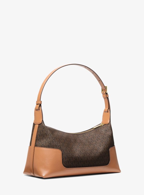 Michael Kors Teddi Medium Signature Logo Slouchy Shoulder Bag - Preorder