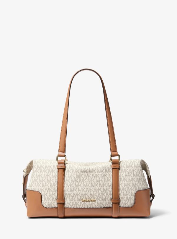 Michael Kors Teddi Large Signature Logo Shoulder Bag - Preorder