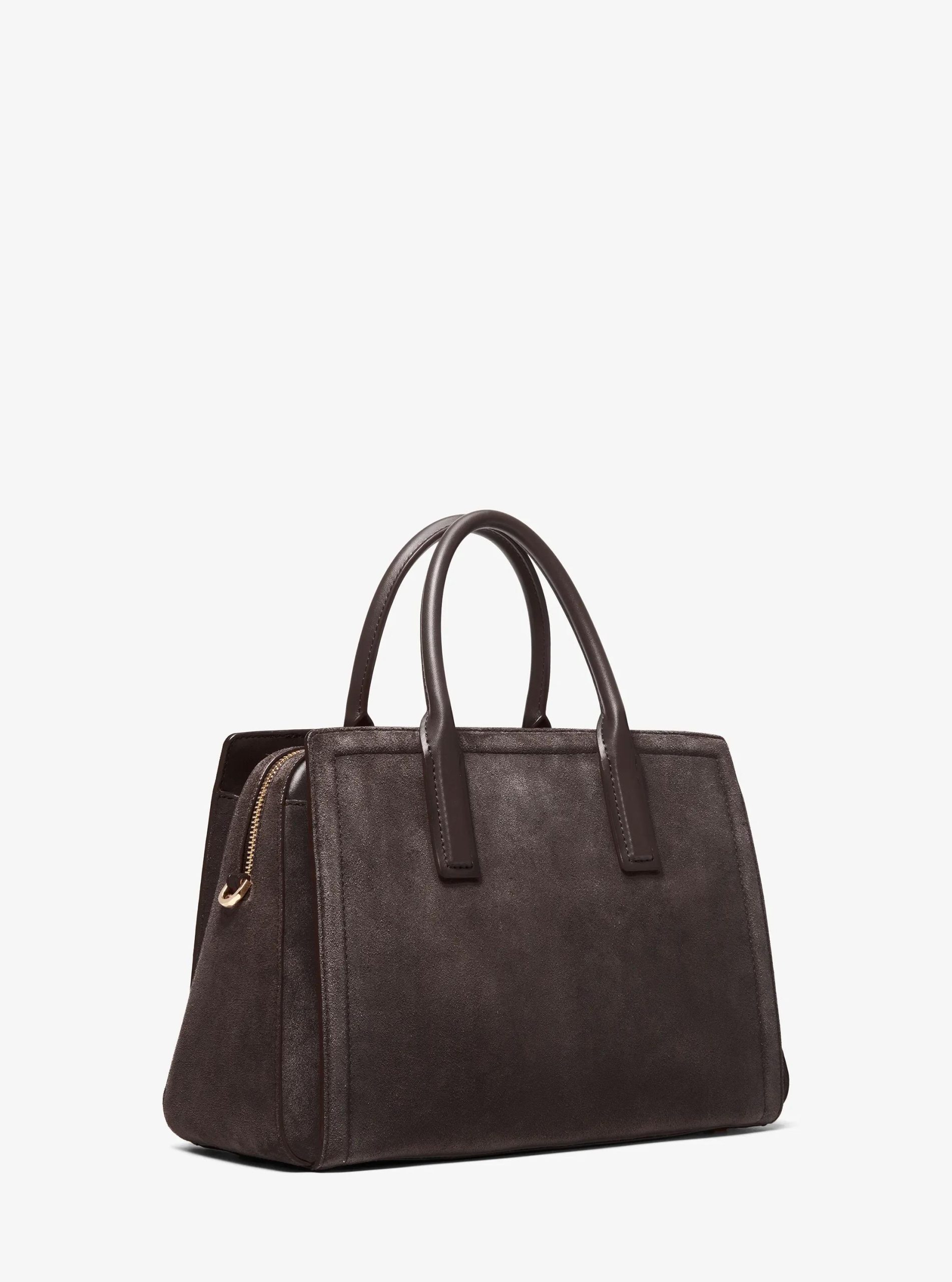 Michael Kors Laila Medium Suede Satchel - Preorder