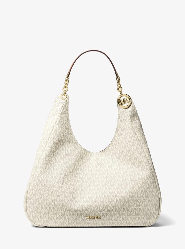 Michael Kors Ellie Large Signature Logo Shoulder Bag - Preorder
