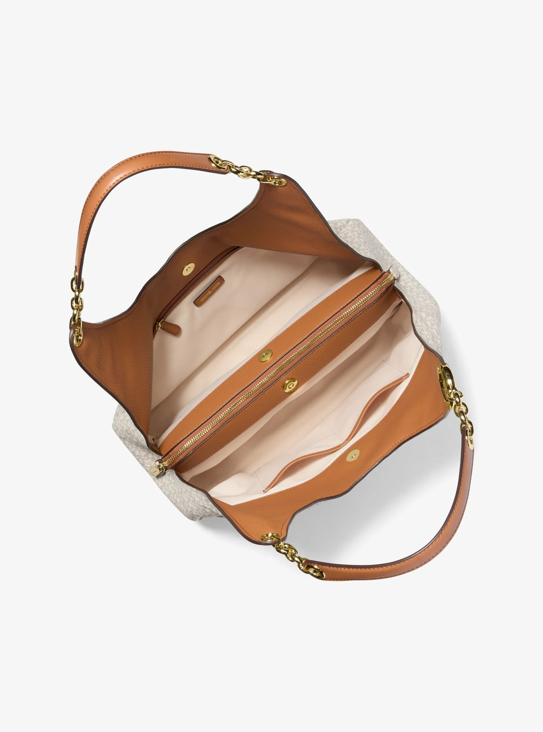 Michael Kors Ellie Large Signature Logo Shoulder Bag - Preorder