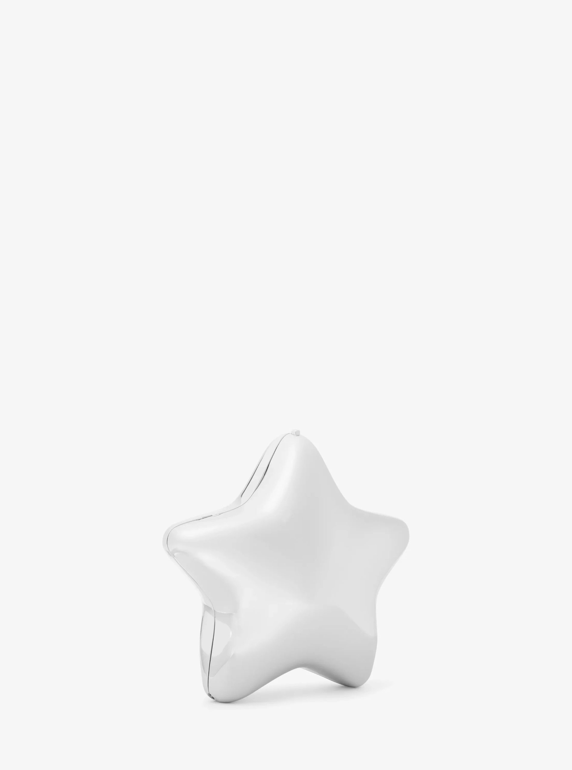 Michael Kors Darla Small Silver-Tone Star Convertible Clutch - Preorder