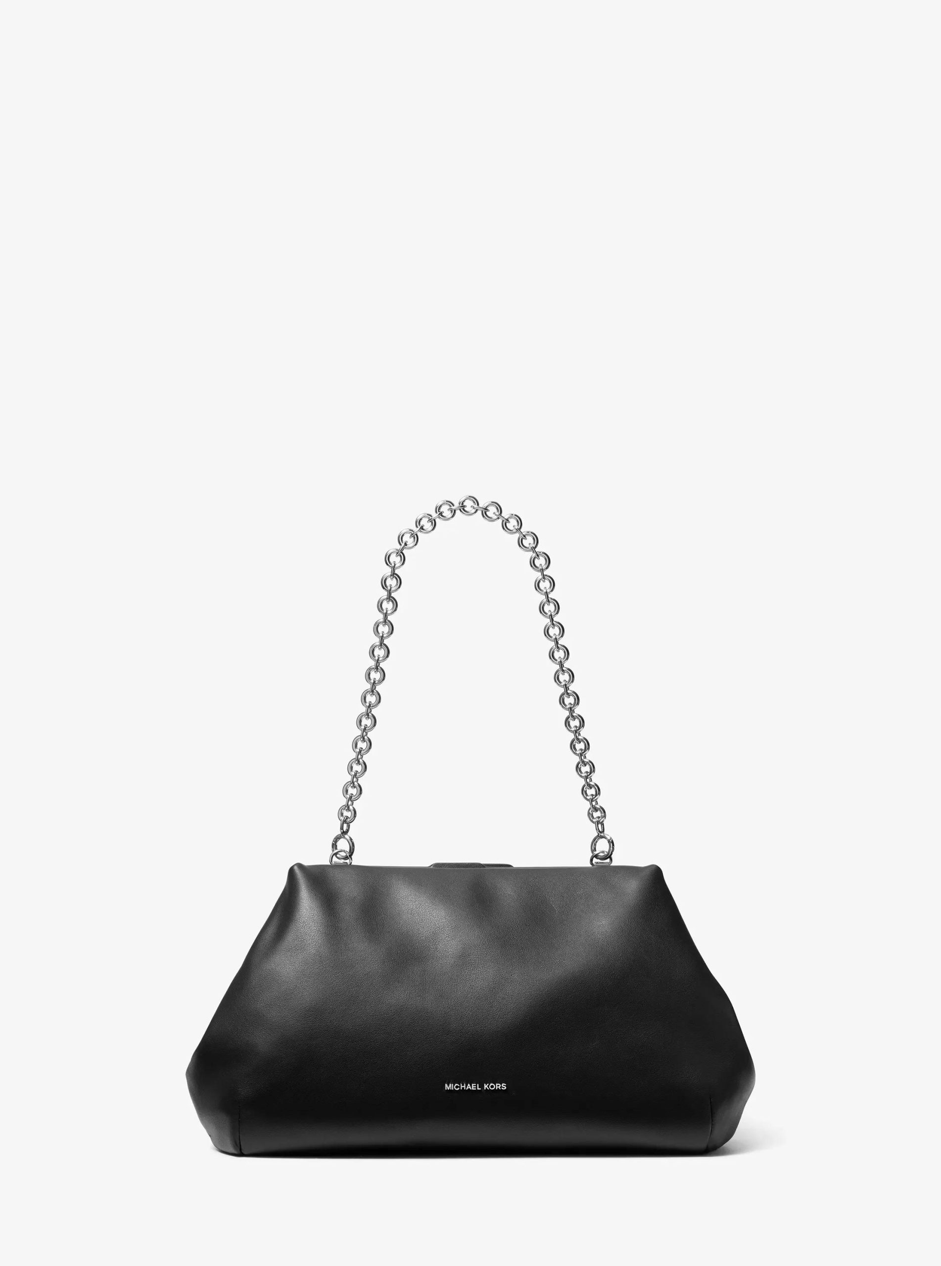 Michael Kors Goldie Large Leather Clutch - Preorder