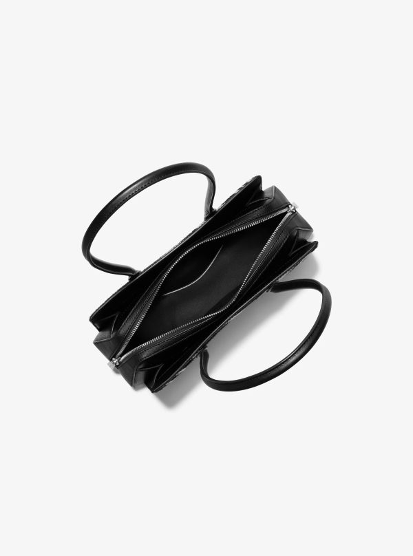Michael Kors Laila Small Zebra Print Calf Hair Shoulder Bag - Preorder