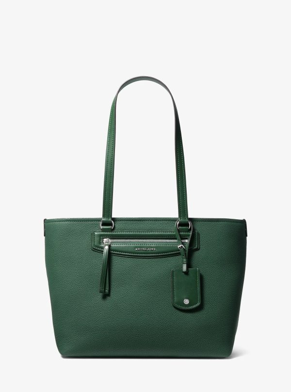 Michael Kors Jet Set Travel Medium Pebbled Leather Tote Bag - Preorder