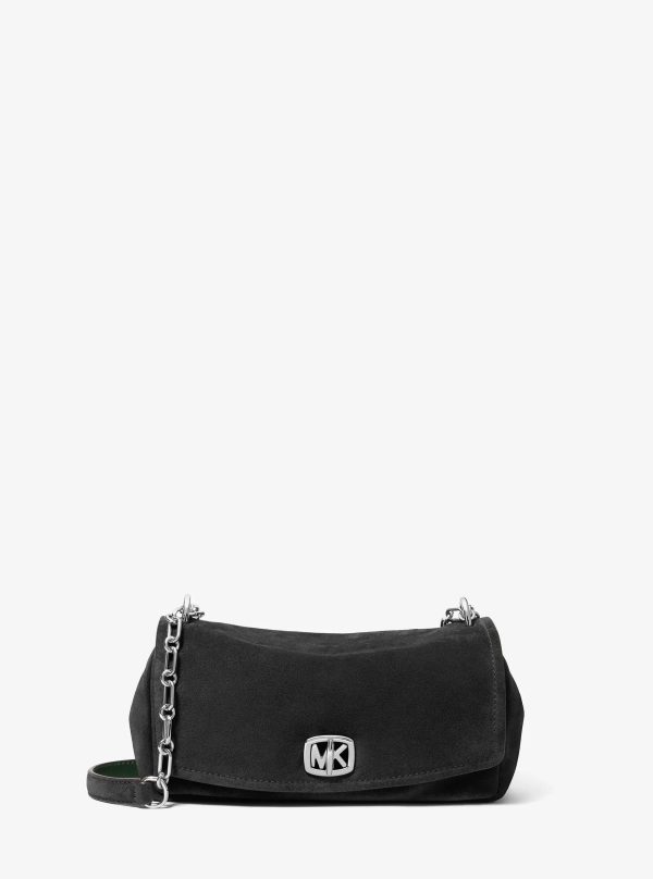 Michael Kors Bryant Small Suede Convertible Shoulder Bag - Preorder