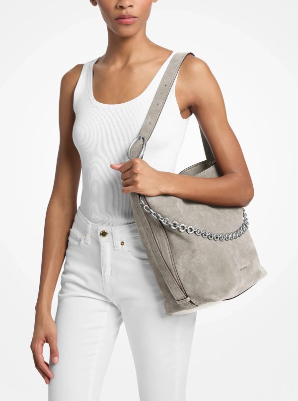 Michael Kors Nolita Large Suede Bucket Bag - Preorder