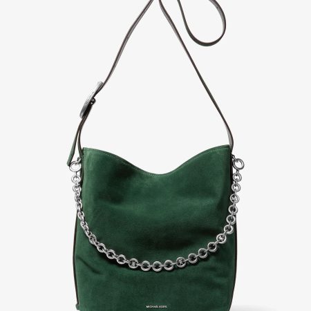 Michael Kors Nolita Large Suede Bucket Bag - Preorder — Moss